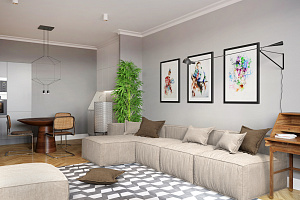 Компактный диван Фри на заказ для гостиной, подходит для сна 